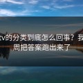 蜜桃tv的分类到底怎么回事？我用一周把答案跑出来了