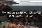 黑料吃瓜155.网爆国产：揭秘娱乐圈背后的真相与生存法则