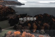 ntr应用程序